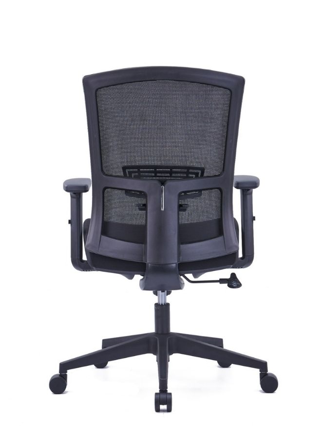 Black Mesh Office Chair without headrest