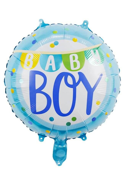 1 pc 18 Inch Baby Shower Balloons Large Size Baby Boy Foil Balloon Adult & Kids Party Theme Decorations for Birthday, Anniversary, Baby Shower Fatio General Trading