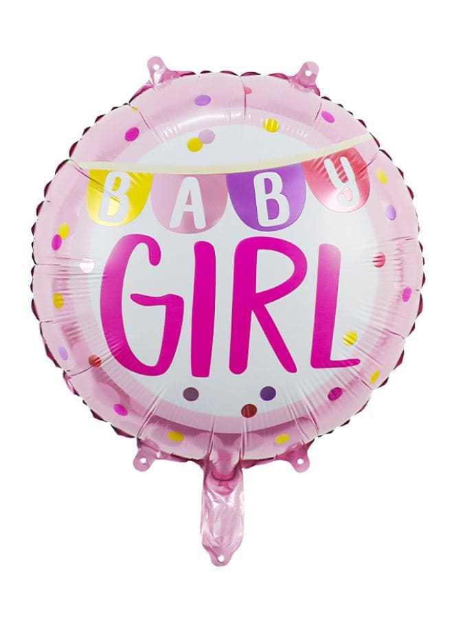 1 pc 18 Inch Bbay Shower Balloons Large Size Baby Girl Foil Balloon Adult & Kids Party Theme Decorations for Birthday, Anniversary, Baby Shower Fatio General Trading