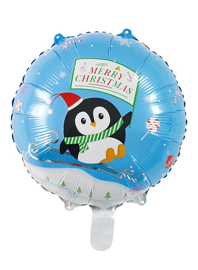 1 pc 18 Inch Christmas Party Balloons Large Size Merry Christmas Penguine Foil Balloon Adult & Kids Party Theme Decorations for Birthday, Anniversary, Baby Shower Fatio General Trading