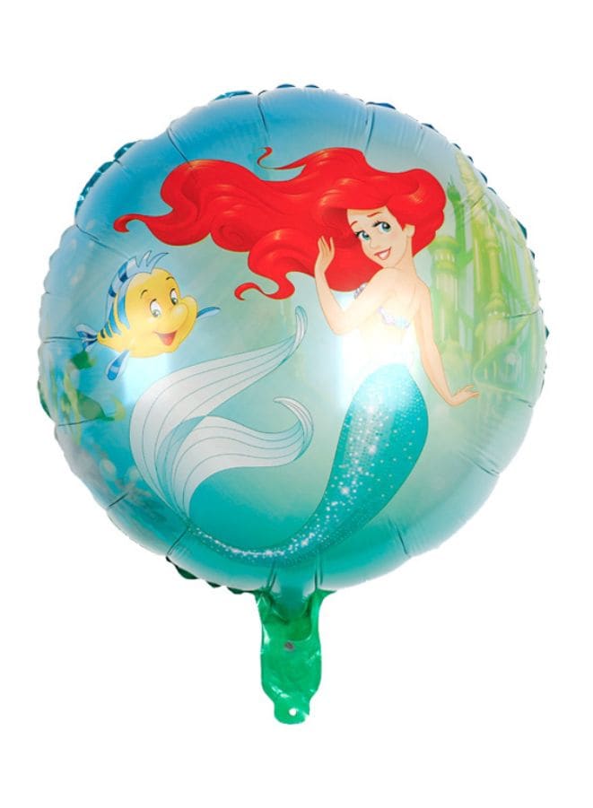 1 pc 18 Inch Birthday Party Balloons Large Size Little Mermaid Foil Balloon Adult & Kids Party Theme Decorations for Birthday, Anniversary, Baby Shower Fatio General Trading