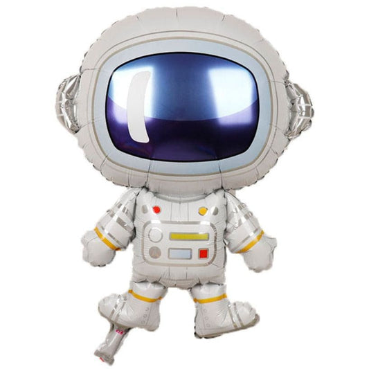 1 pc  Birthday Party Balloons Large Size Astronaut Foil Balloon Adult & Kids Party Theme Decorations for Birthday, Anniversary, Baby Shower Fatio General Trading