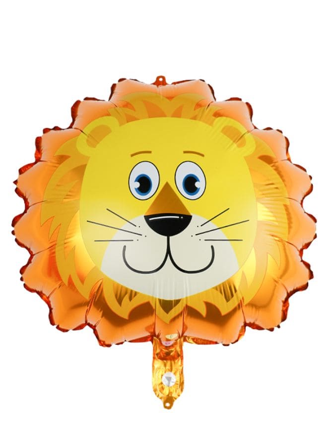 1 pc  Birthday Party Balloons Large Size Lion Foil Balloon Adult & Kids Party Theme Decorations for Birthday, Anniversary, Baby Shower Fatio General Trading