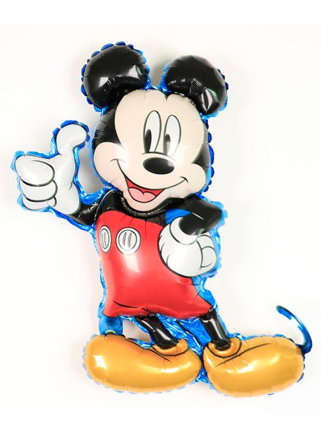 1 pc  Birthday Party Balloons Large Size Mickey Character Foil Balloon Adult & Kids Party Theme Decorations for Birthday, Anniversary, Baby Shower Fatio General Trading