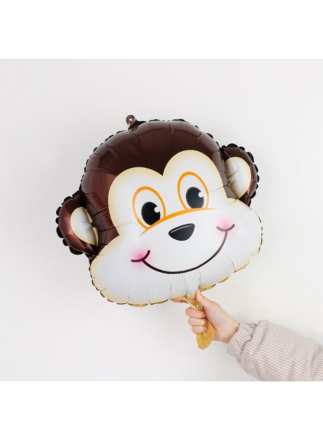 1 pc Birthday Party Balloons Large Size Monkey Foil Balloon Adult & Kids Party Theme Decorations for Birthday, Anniversary, Baby Shower Fatio General Trading