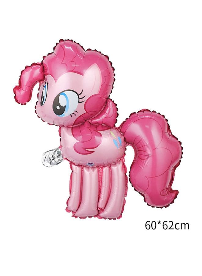 1 pc  Birthday Party Balloons Large Size Pony Foil Balloon Adult & Kids Party Theme Decorations for Birthday, Anniversary, Baby Shower Fatio General Trading