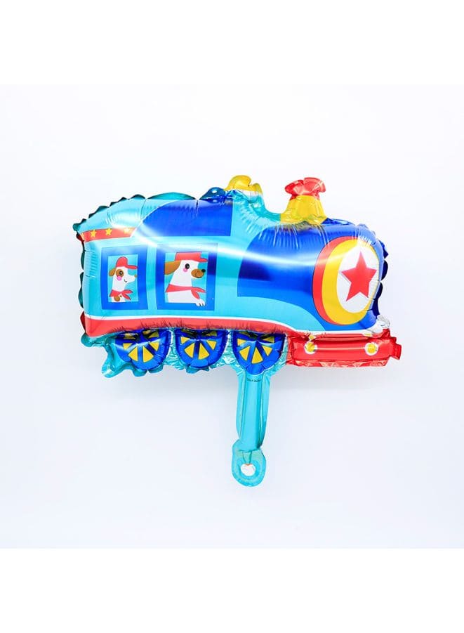 1 pc Birthday Party Balloons Large Size Train Foil Balloon Adult & Kids Party Theme Decorations for Birthday, Anniversary, Baby Shower Fatio General Trading