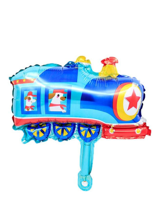 1 pc Birthday Party Balloons Large Size Train Foil Balloon Adult & Kids Party Theme Decorations for Birthday, Anniversary, Baby Shower Fatio General Trading