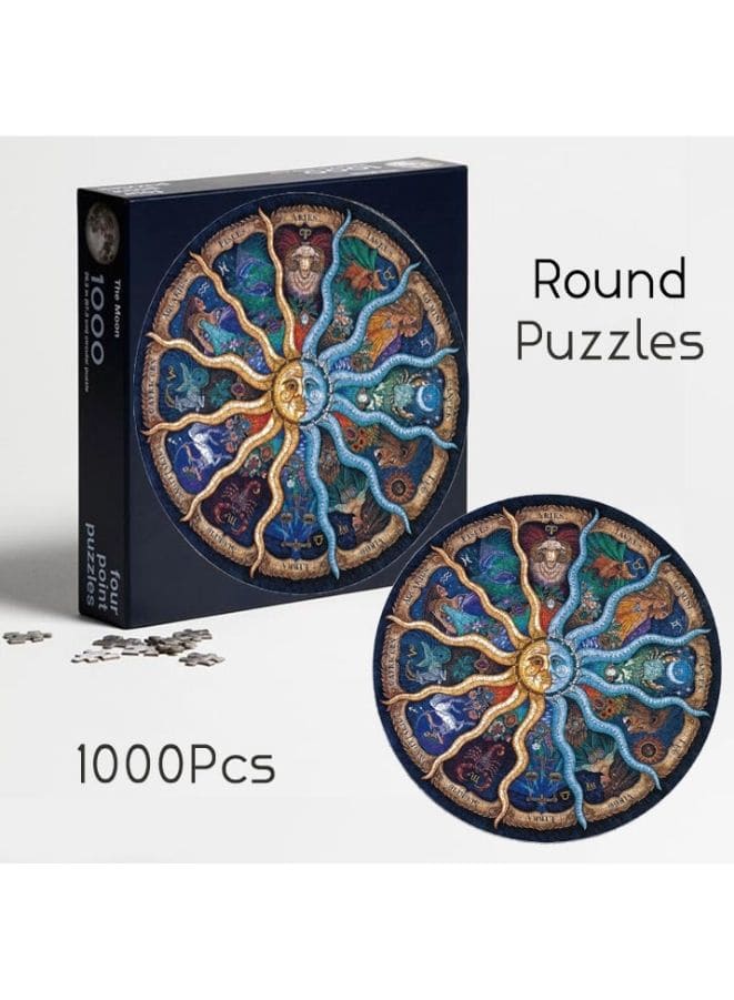 1000 Piece Zodiac Jigsaw Puzzle with Unique Artwork for Kids And Adults Fatio General Trading