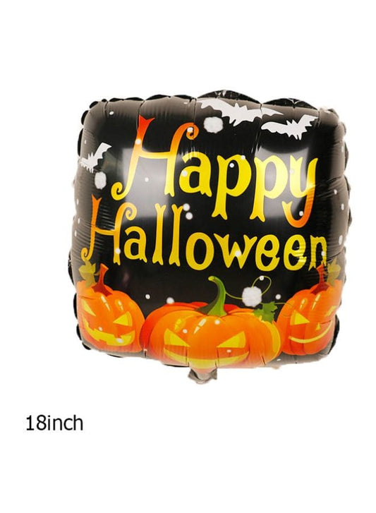 4 pc Birthday Party Balloons Large Size Halloween Set Foil Balloon Adult & Kids Party Theme Decorations for Birthday, Anniversary, Baby Shower - Fatio General Trading