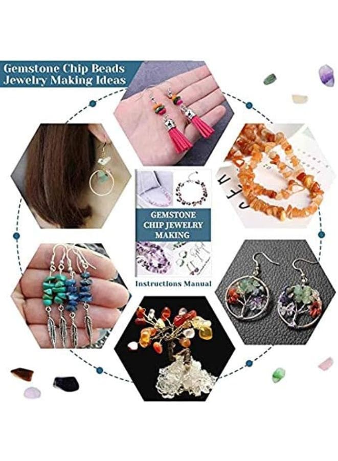 933 pcs DIY Beads Set for Jewelry Making for Kids and Adults, Craft DIY Necklace, Bracelets, hair hoop and more Using Colorful Acrylic Crafting Beads Kit Box with Accessories - Fatio General Trading