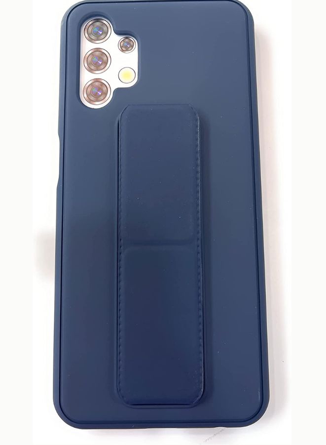 Samsung A13 4G Case Wrist Strap Magnetic Kickstand for Samsung A13 4G Cover(Dark blue) Fatio General Trading