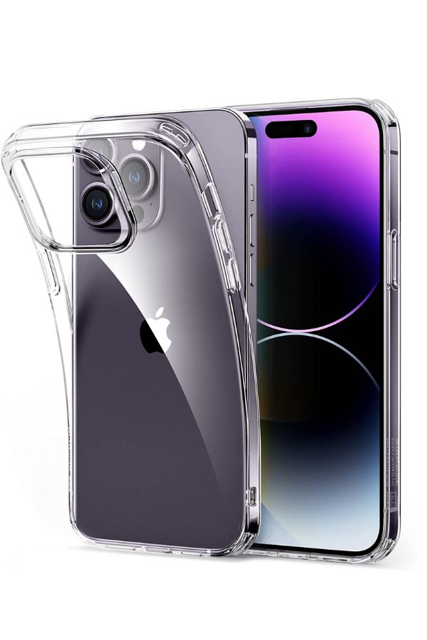 iPhone 14 Pro Case 6.1 Inch Ultra Slim Case, Soft TPU Material with 4 Corners Bumper, Shockproof Protection Anti-Scratch Anti-Drop Clear Cell iPhone 14 Pro Cover, Compatible with iPhone 14 Pro Fatio General Trading