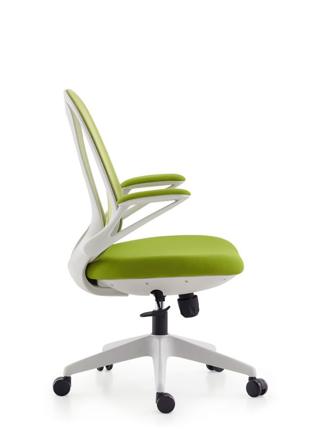 Middle Back Mesh Office Chair Green