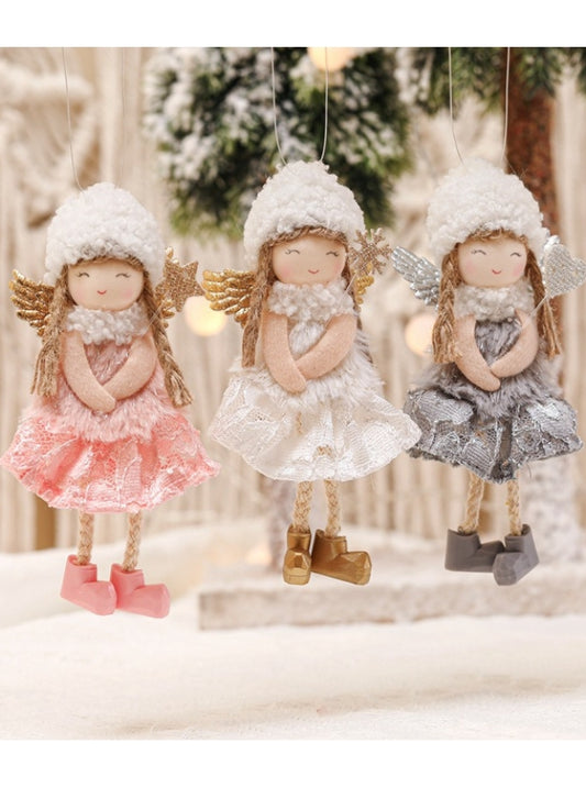 3 angels for christmas tree decoration