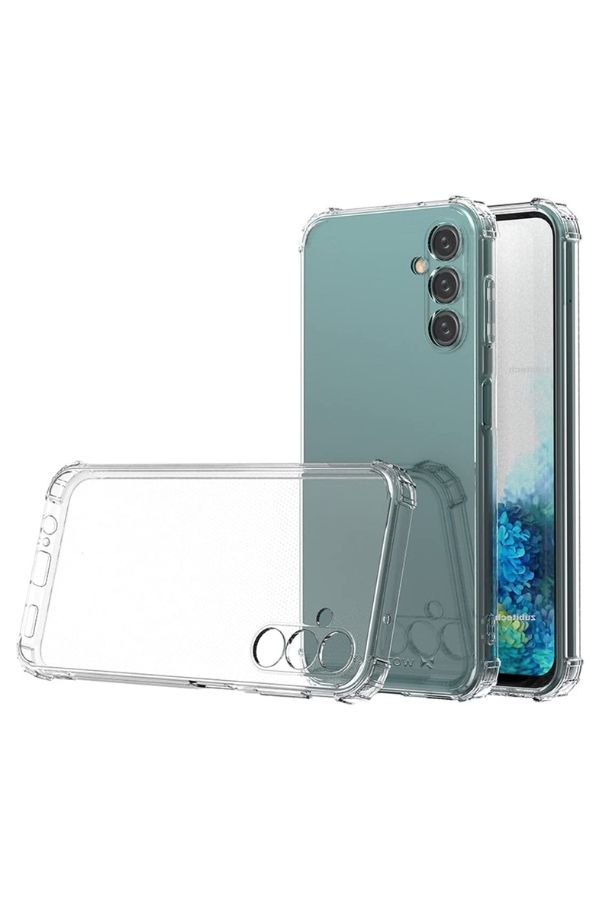 Clear Case for Samsung A14 Case Transparent Soft Slim Shockproof Protective Phone Bumper Cover for Samsung A14, Clear Fatio General Trading