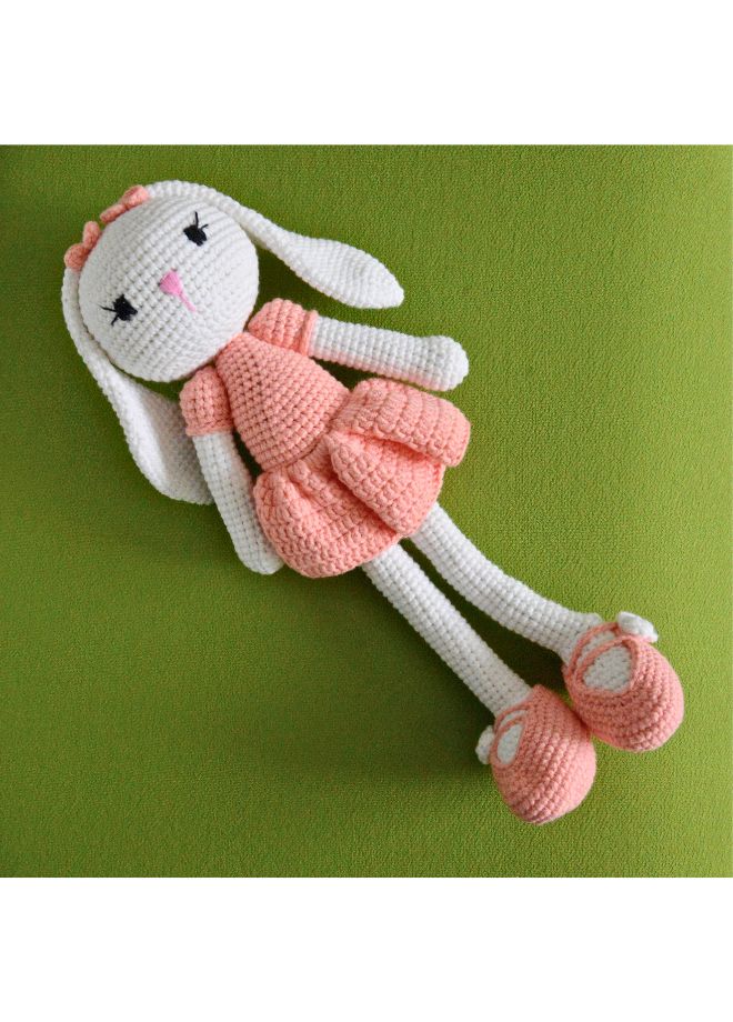 Eco-Friendly Handmade Crochet Doll: 100% Cotton Amigurumi Plush, a Cherished Treasure for Kids, Collectors, and Nursery Adornment