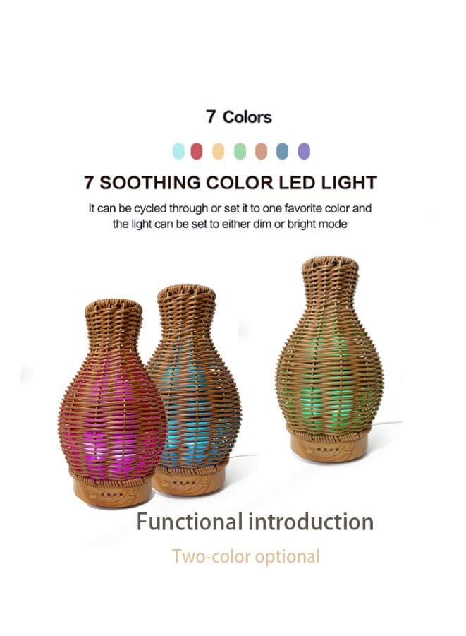 All-in-One 3-in-1 Air Humidifier, Diffuser, and Night Light: Efficient Moisture, Aromatherapy, and Illumination, 120 ML - Fatio General Trading
