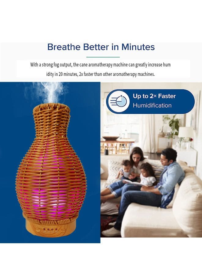 All-in-One 3-in-1 Air Humidifier, Diffuser, and Night Light: Efficient Moisture, Aromatherapy, and Illumination, 120 ML - Fatio General Trading