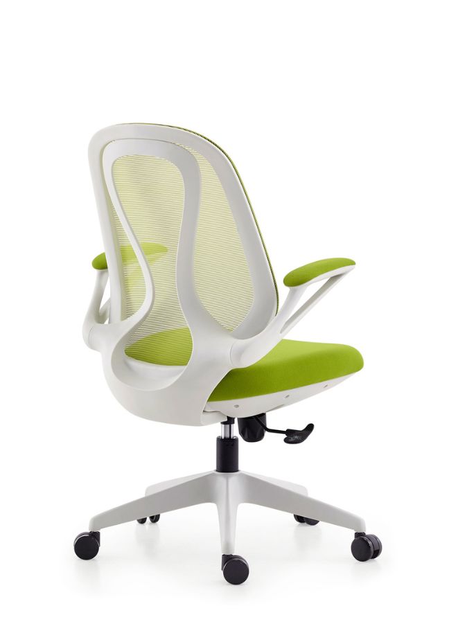 Middle Back Mesh Office Chair Green